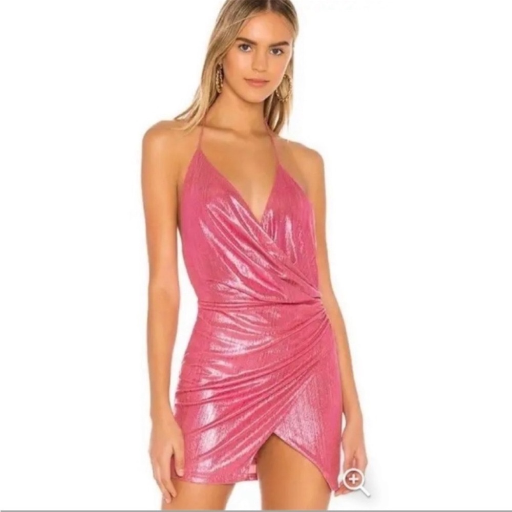 Superdown Missie Wrap Front Dress. Size Small